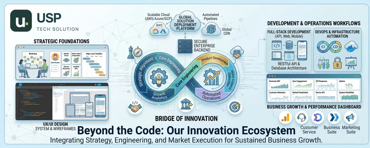 Beyond the Code: How USP Tech Solution Bridges Strategy, Engineering, and Business Growth