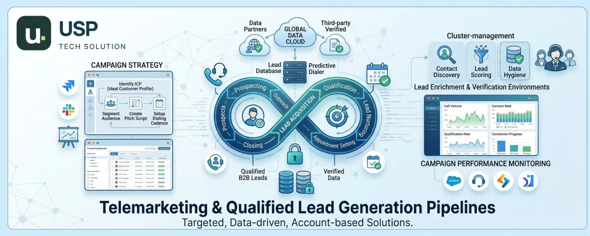 B2B Telemarketing, Cold Calling & Qualified Appointment Setting