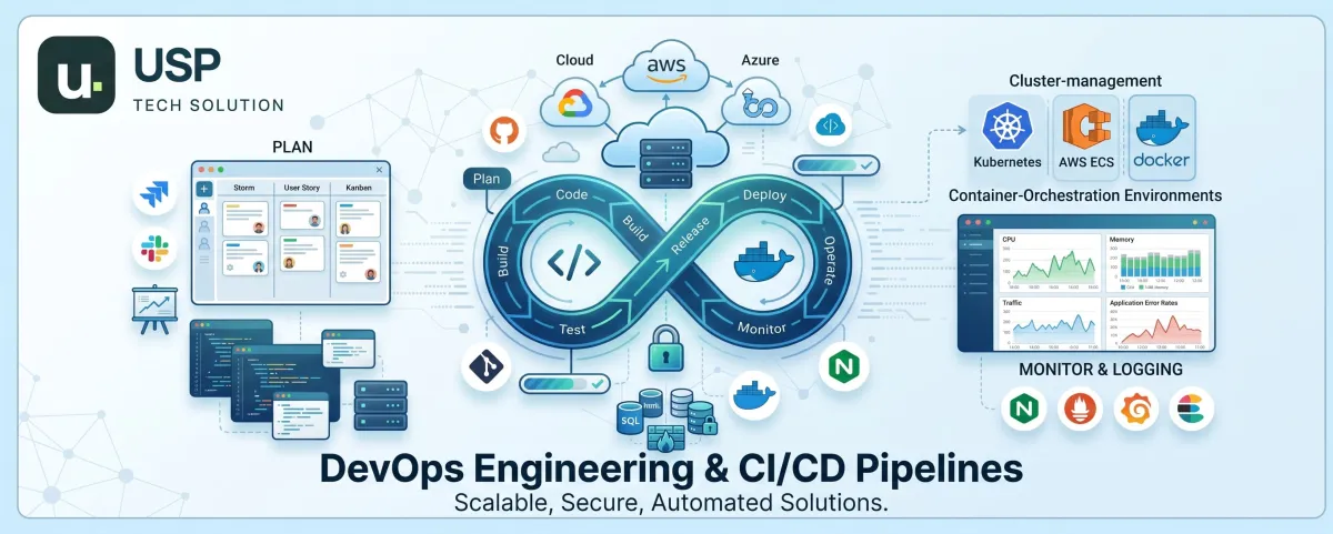 DevOps Engineering, CI/CD Automation & Cloud Infrastructure Setup
